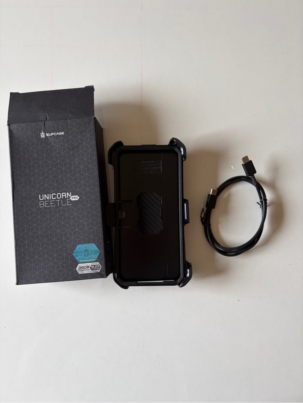 SUPCASE Unicorn Beetle Pro Case for Samsung Galaxy S24 plus- Black NEW IN BOX